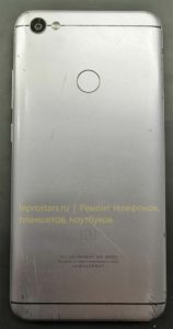 Ремонт телефона Xiaomi Redmi Note 5A Prime вид со стороны задней крышки