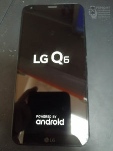 LG Q6 (m700) после замены модуля экрана на новый